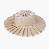 Foldable Sun Hat – Berry Polka