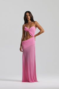 Twisted Cutout Maxi Dress