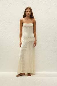 Ivory Inspired Maxi Dress