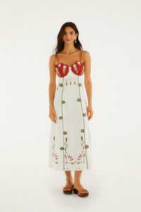 Tulip Richelieu Midi Dress