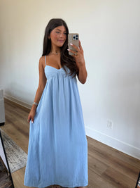 Spaghetti Strap Vacation Maxi Dress