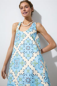 Effortless Coastal Vacation Swing Linen Mini Dress
