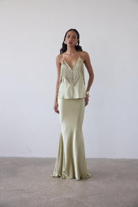 Sophisticated Fluid Satin Resort Set