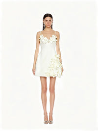 Chic Embellished Vacation Mini Dress