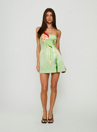 Tulip Dreams Strapless Mini Dress